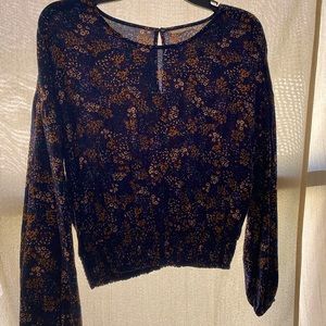 SO flower blouse